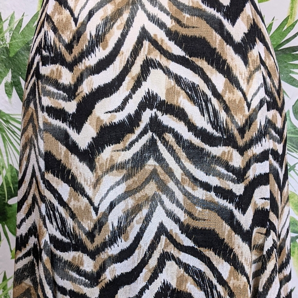 Jaclyn Smith Zebra Print Skirt (Size: Large) - Picture 4 of 6